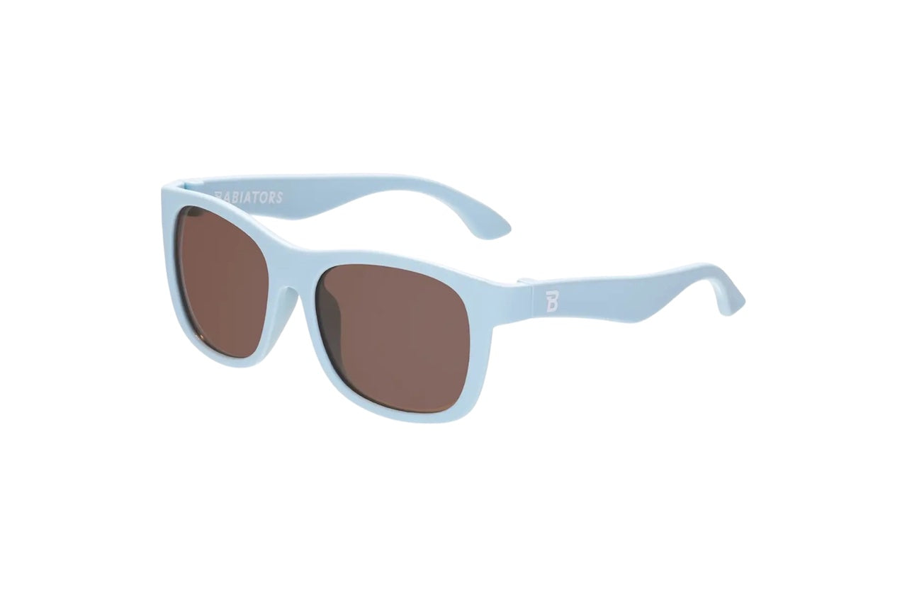 Baby Blue with Amber Lens Navigator Sunglasses for Baby & Kids