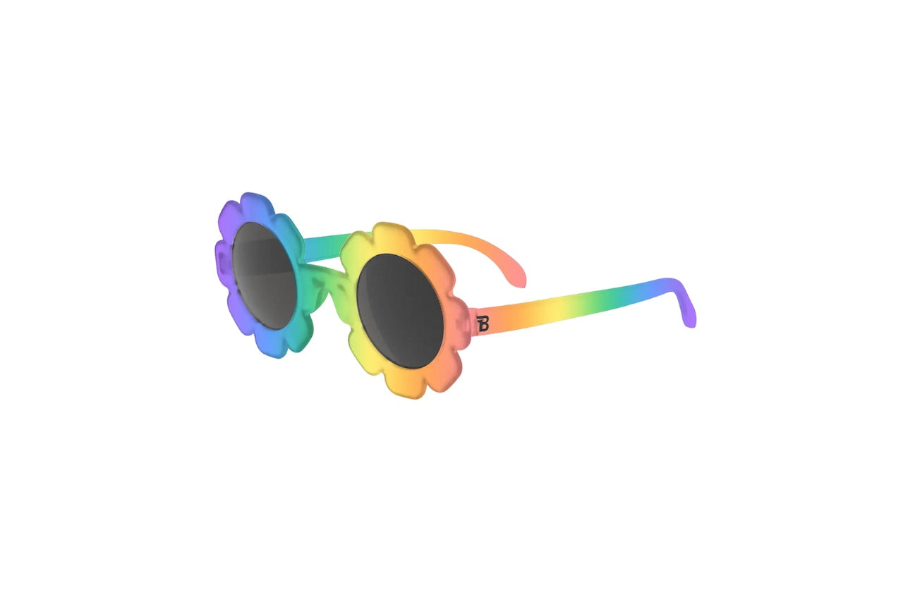 Original Flower Power with Smoke Lenses Sunglasses for Baby & Kids