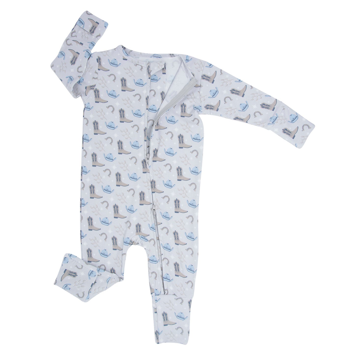 Bamboo Zipper Romper