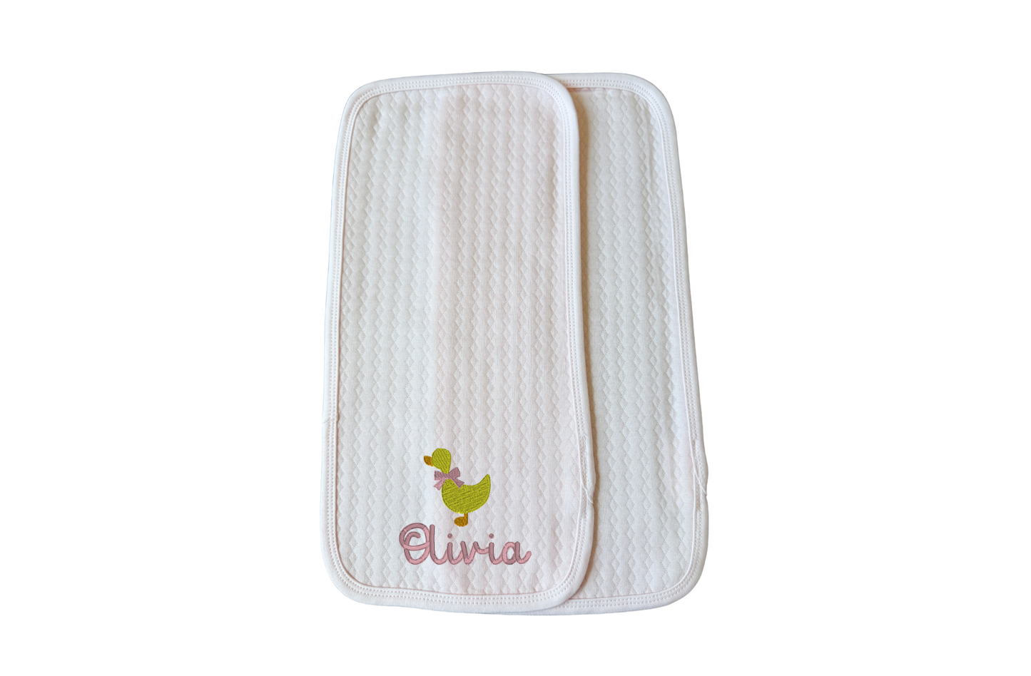Cely Quilted Burp Cloths - Qty. of 2