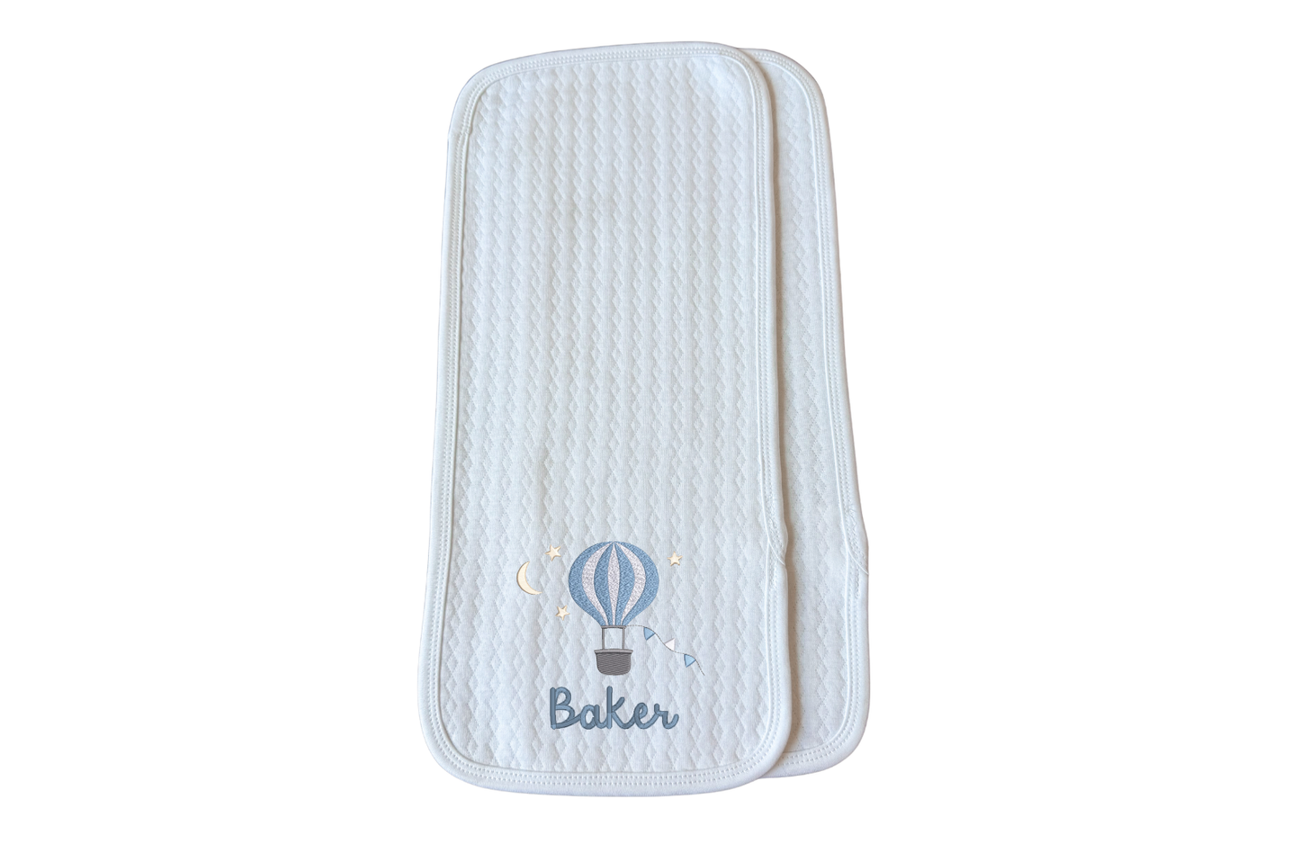 Cely Quilted Burp Cloths - Qty. of 2