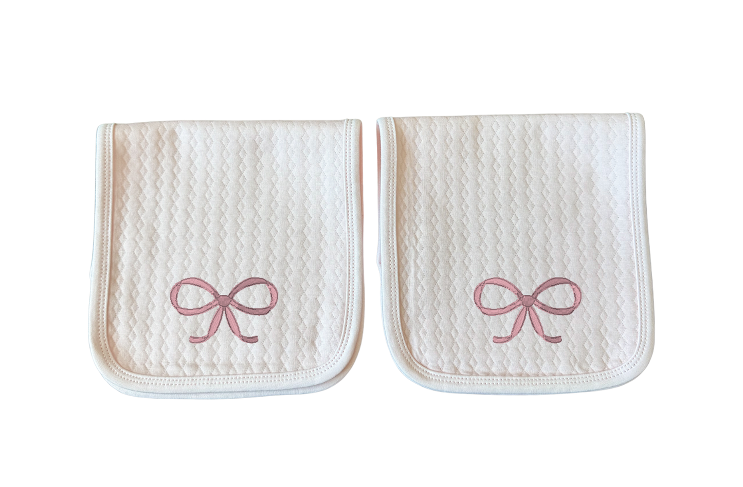 Cely Quilted Burp Cloths - Qty. of 2