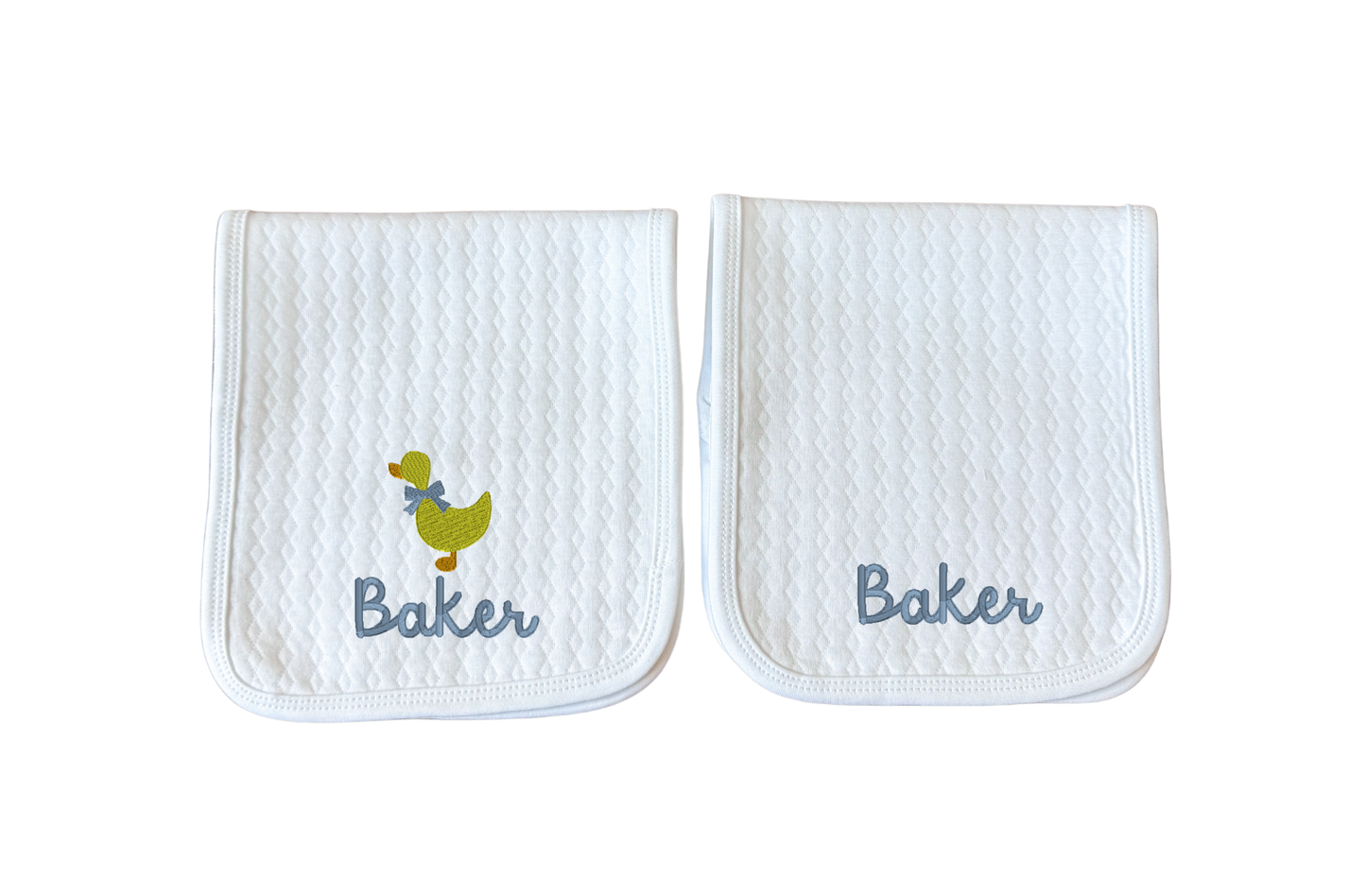 Cely Quilted Burp Cloths - Qty. of 2
