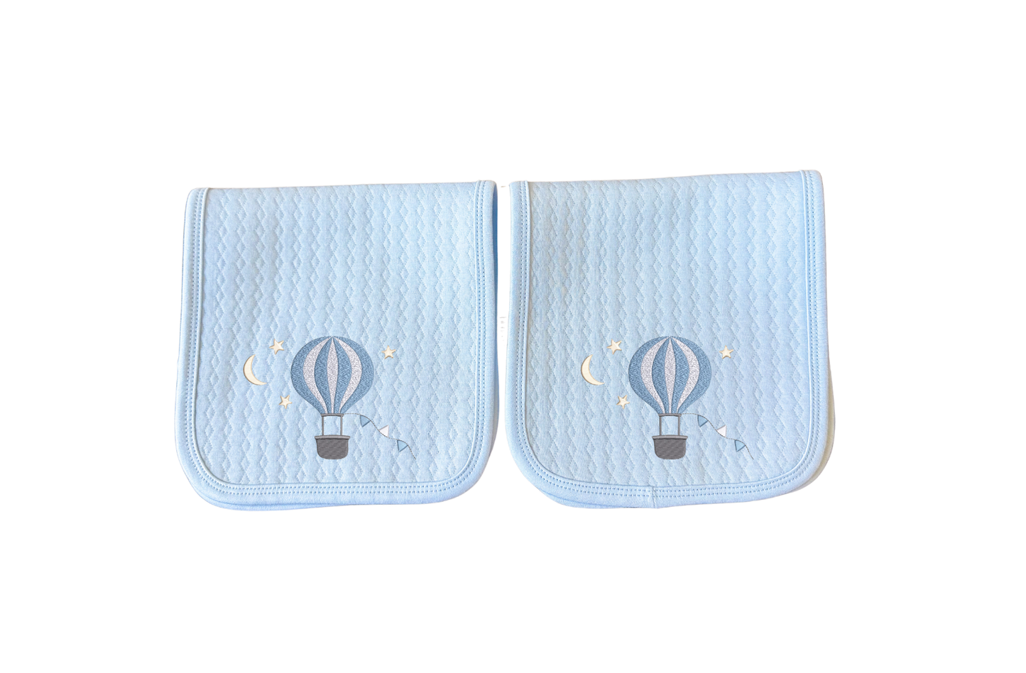 Cely Quilted Burp Cloths - Qty. of 2
