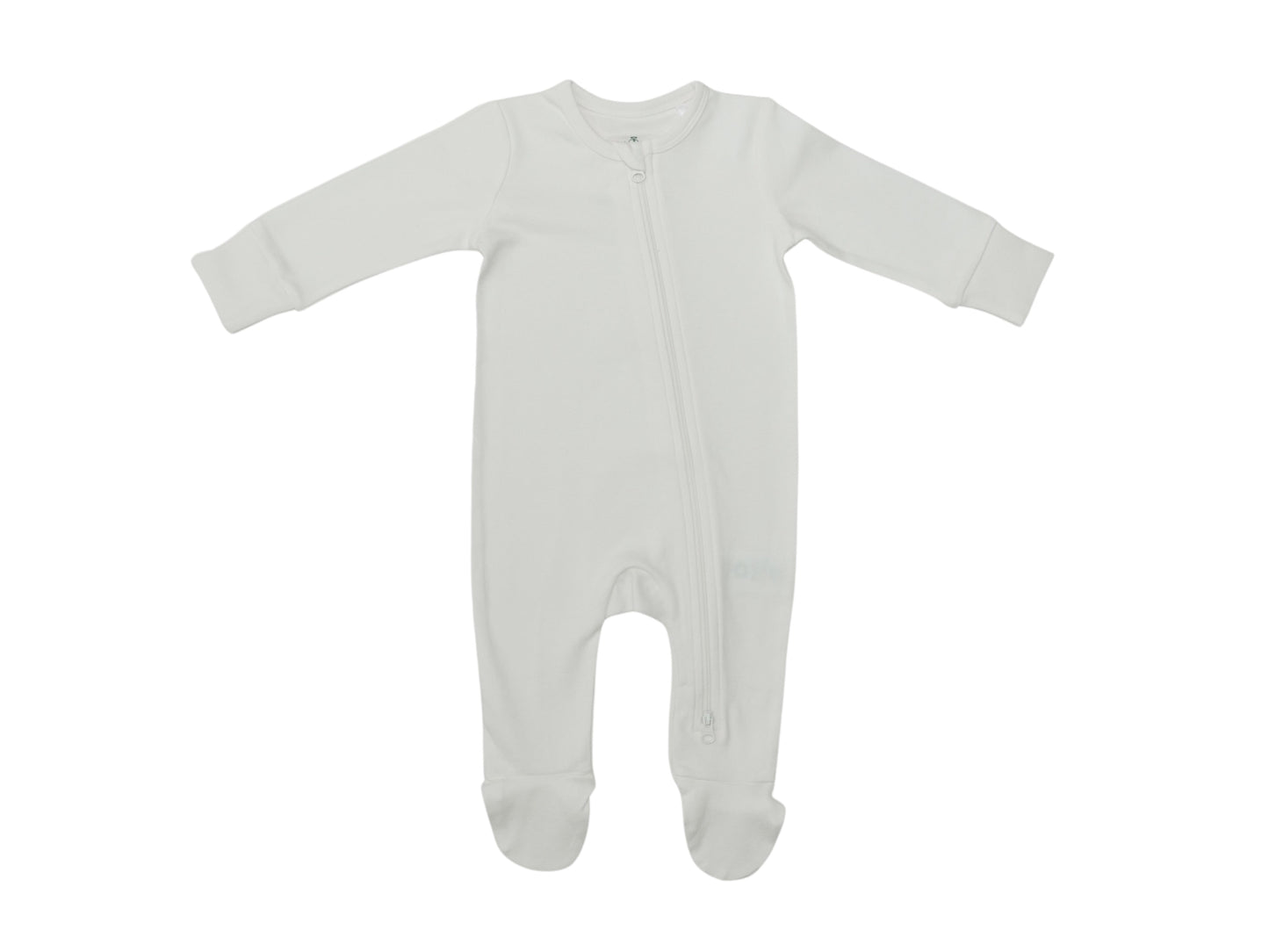 Cotton Baby Footie Sleeper with 2-Way Zipper – Soft & Stretchy Pajamas