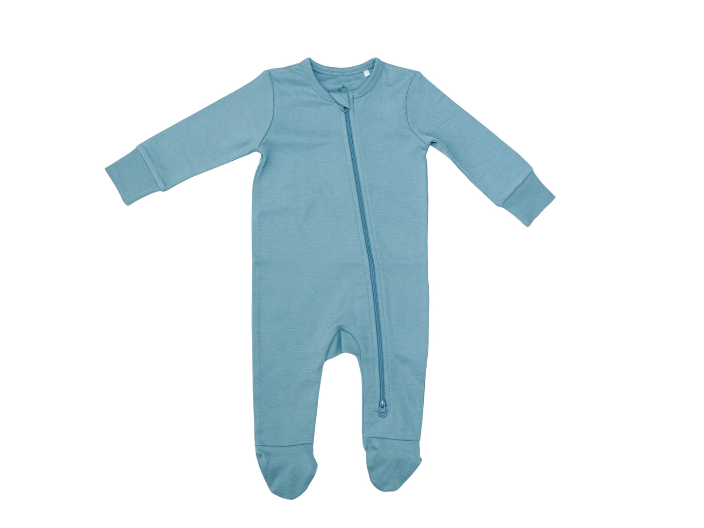 Cotton Baby Footie Sleeper with 2-Way Zipper – Soft & Stretchy Pajamas
