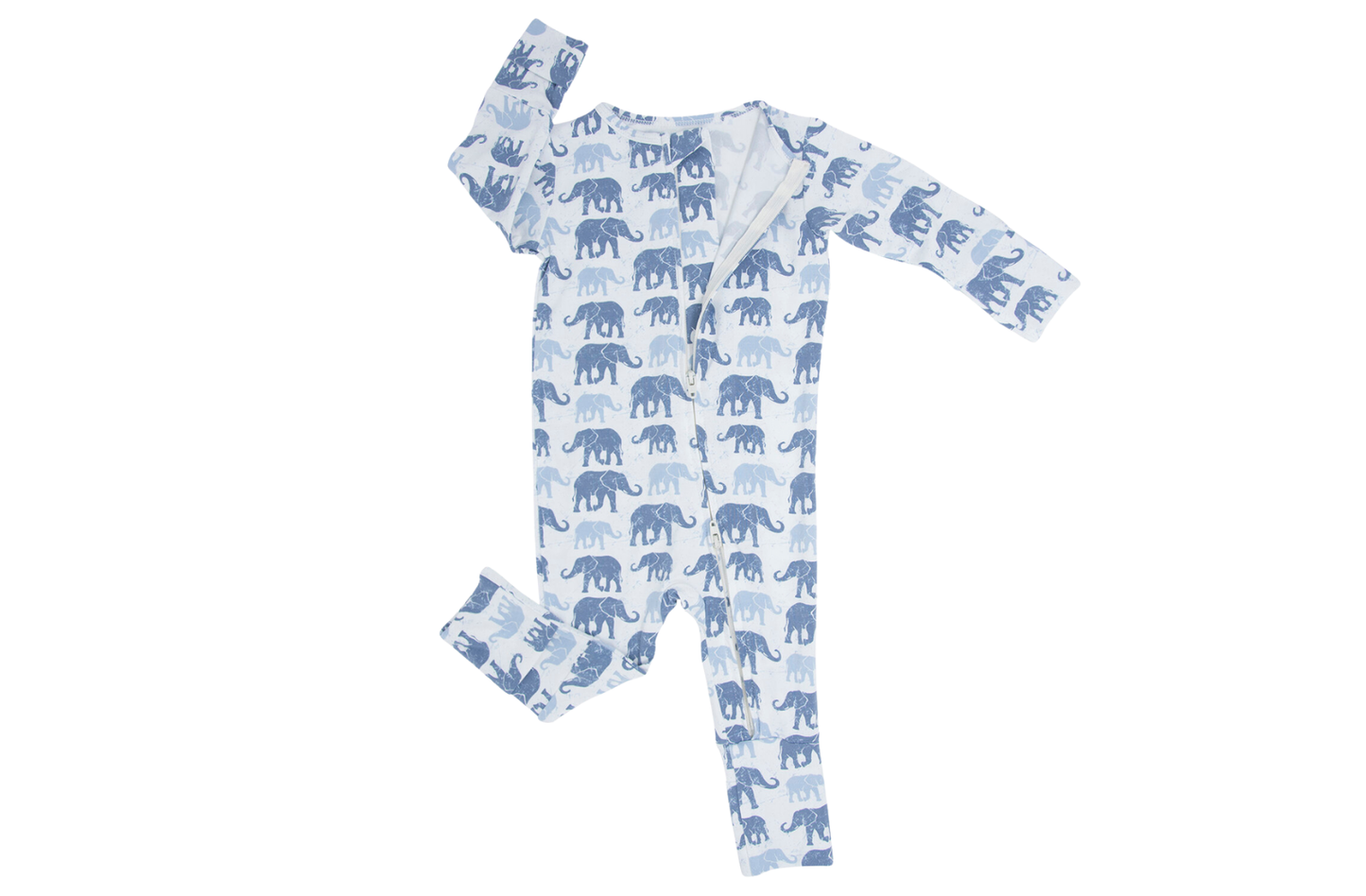 Bamboo Zipper Romper