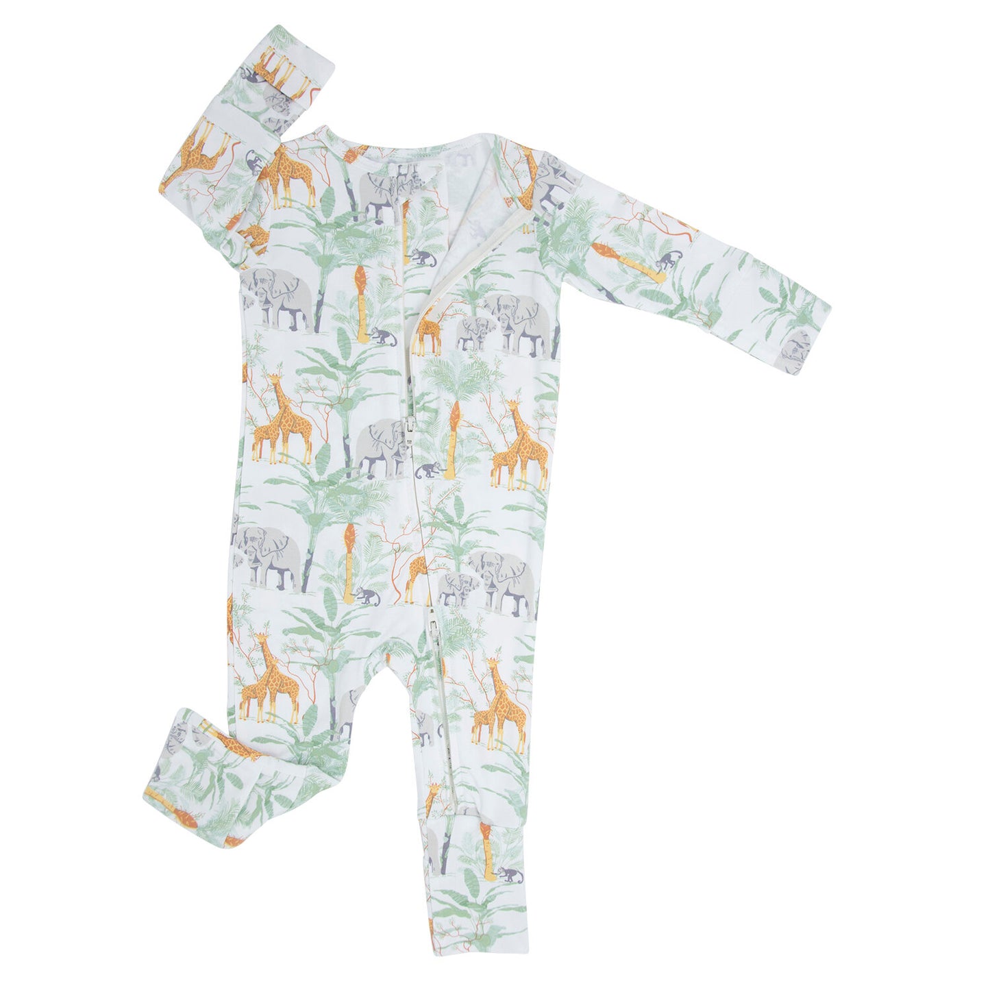 Bamboo Zipper Romper