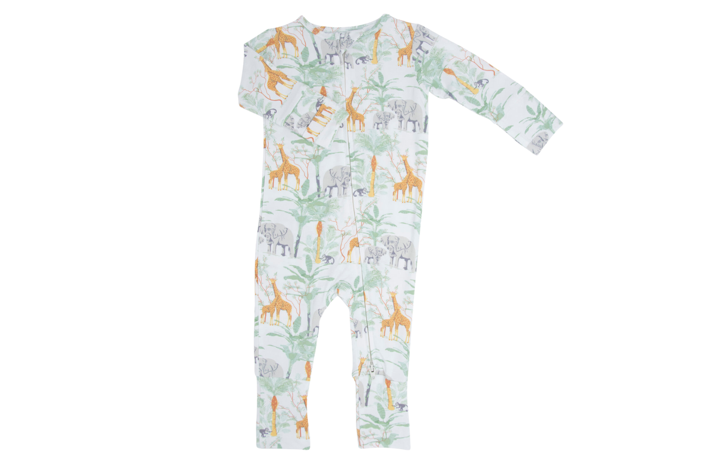 Bamboo Zipper Romper