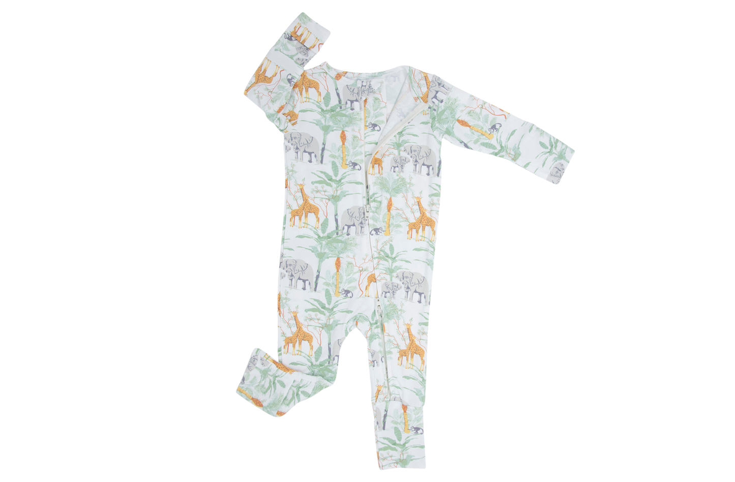 Bamboo Zipper Romper