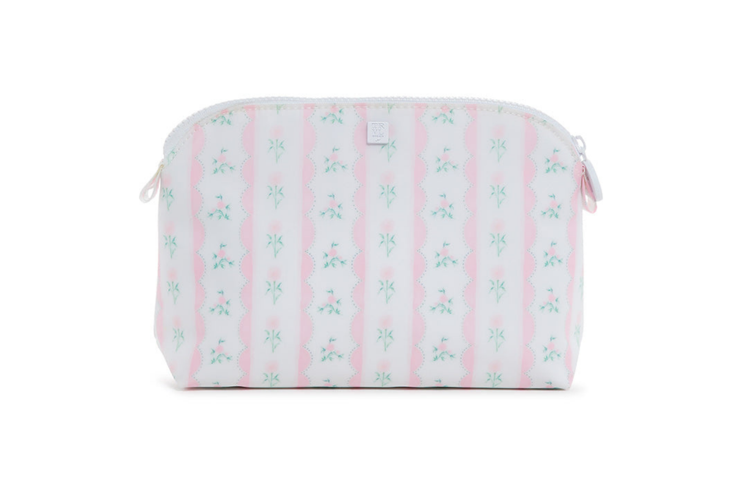 TRVL Goodie Cosmetic Bag - Ribbon Floral Pink