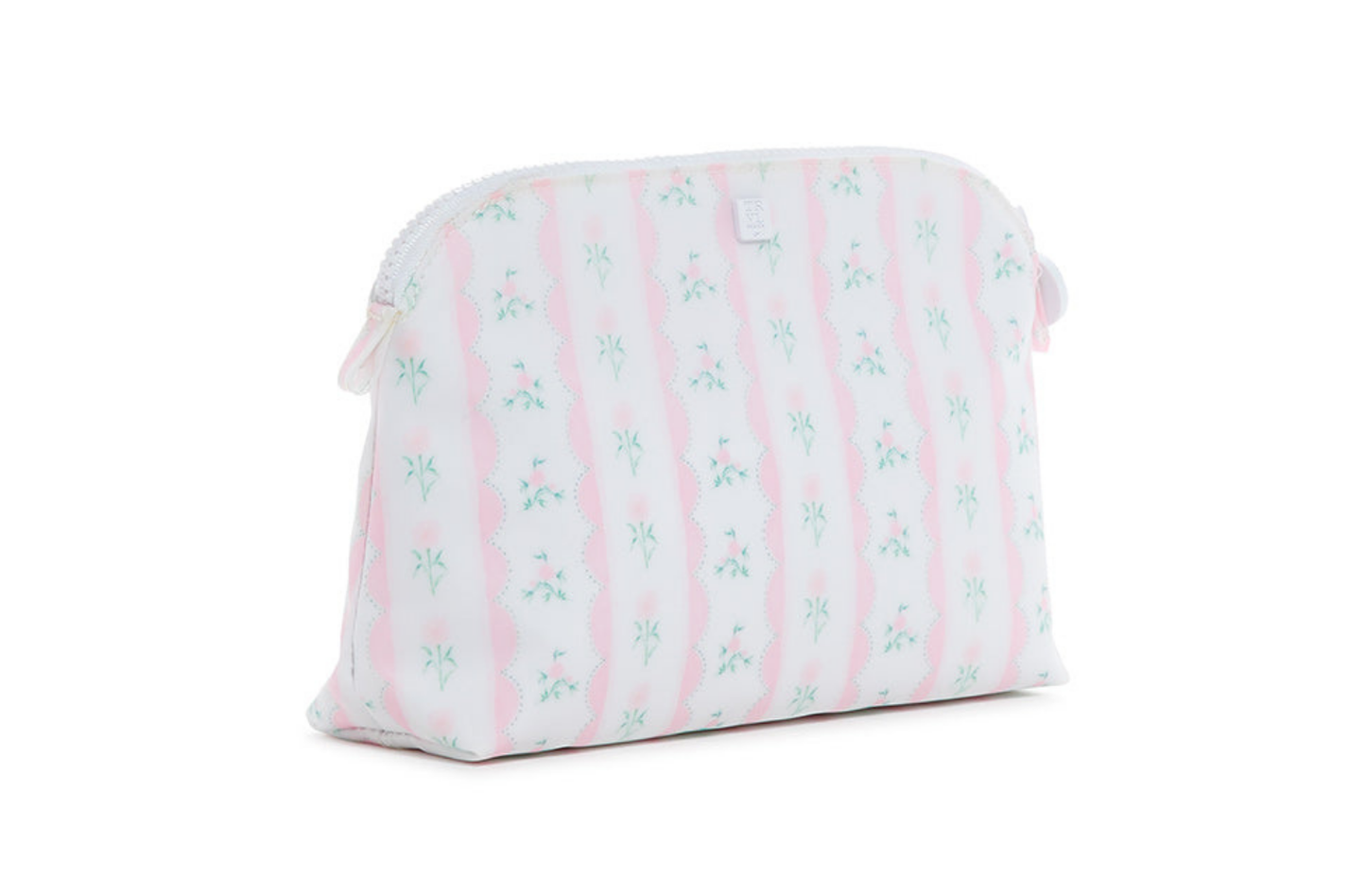 TRVL Goodie Cosmetic Bag - Ribbon Floral Pink