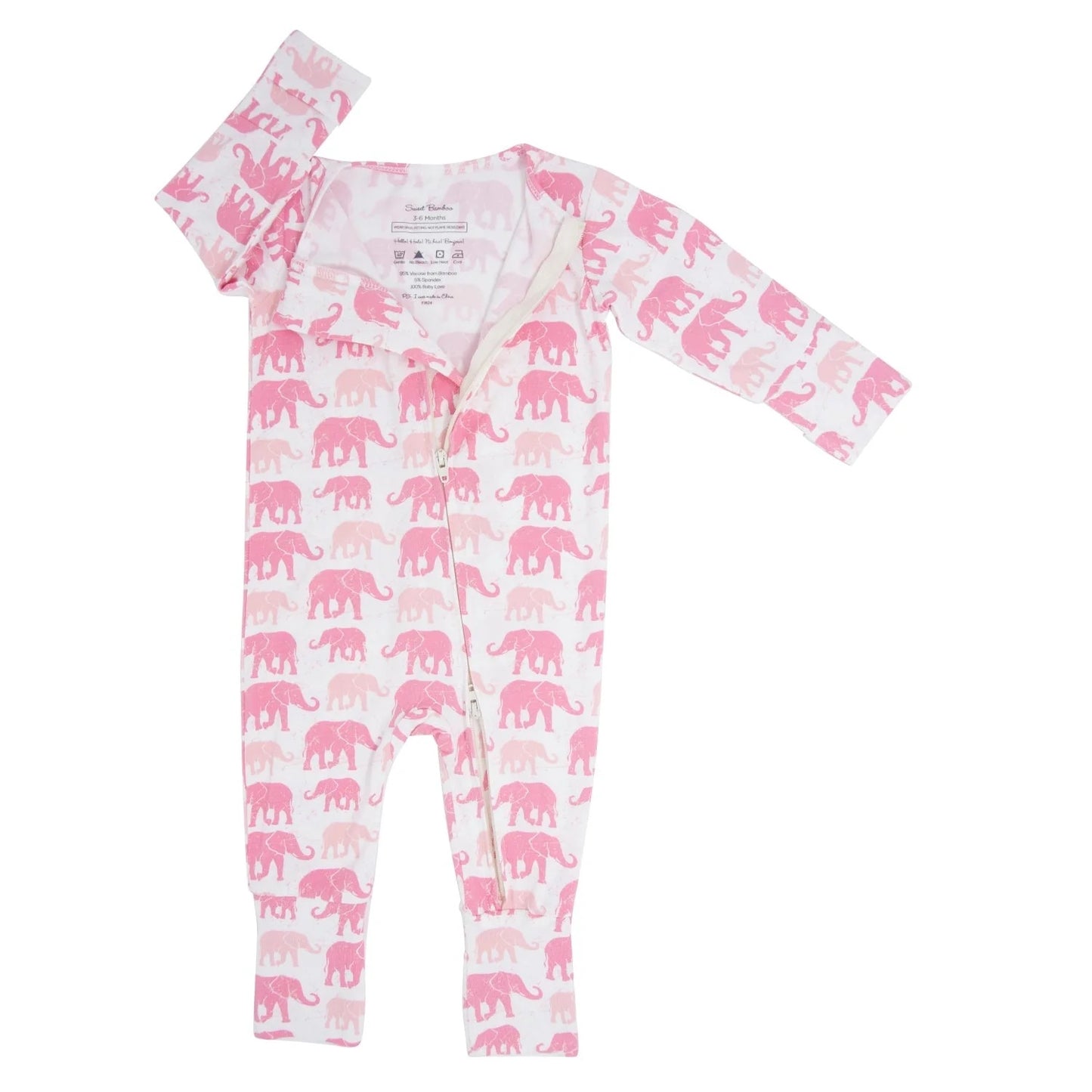Bamboo Zipper Romper