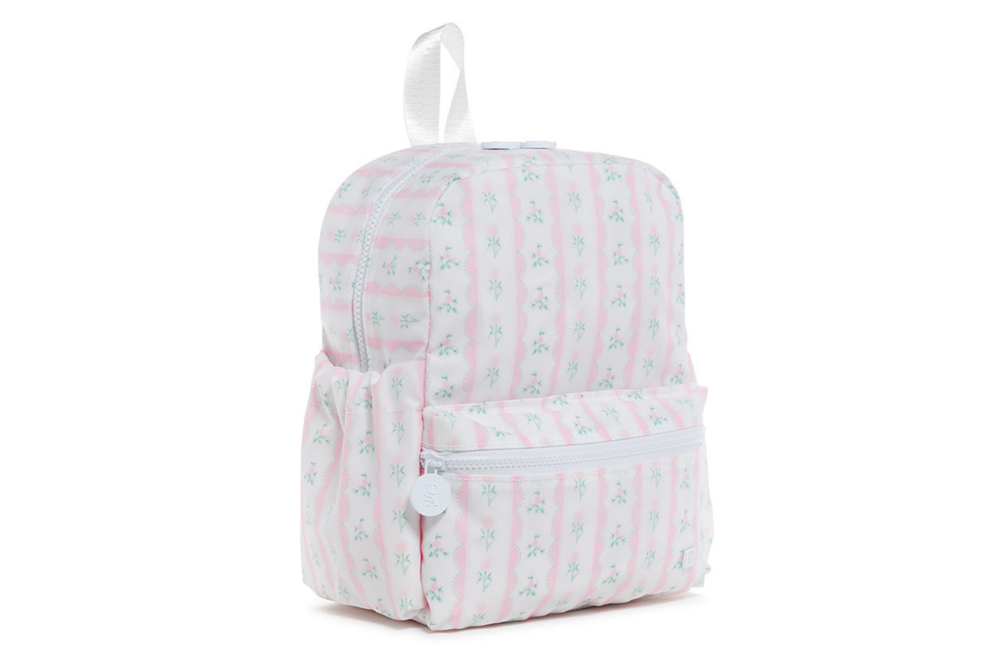 TRVL Mini Backpack - Ribbon Floral Pink