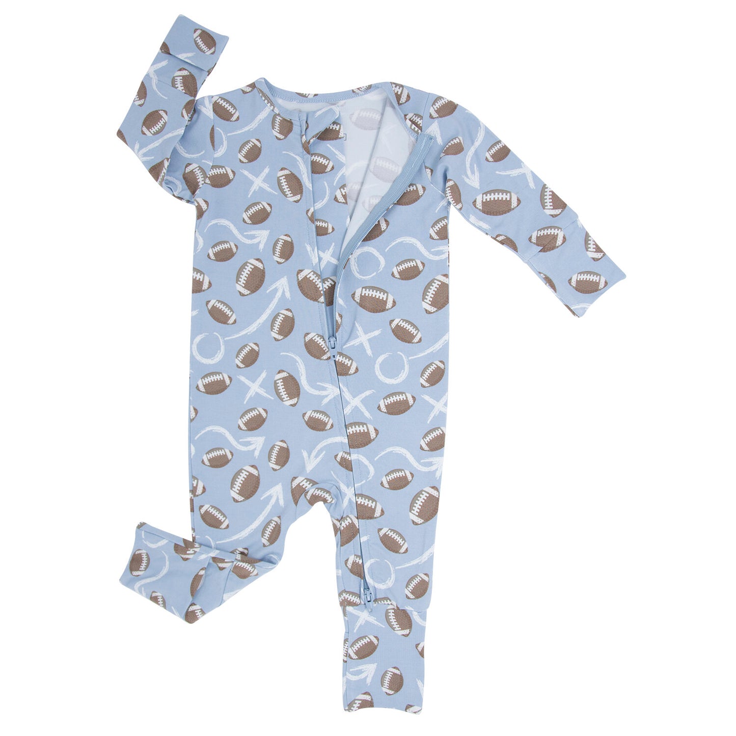 Bamboo Zipper Romper