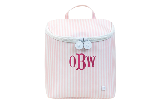 TRVL Take Away Insulated Lunch Bag - Pimlico Stripe Pink