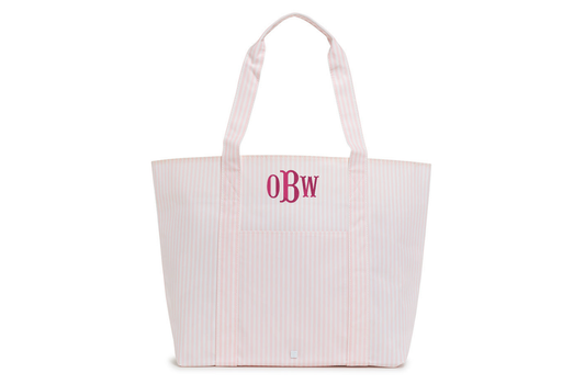 TRVL Jumbo Tote - X-Large - Pimlico Stripe Pink