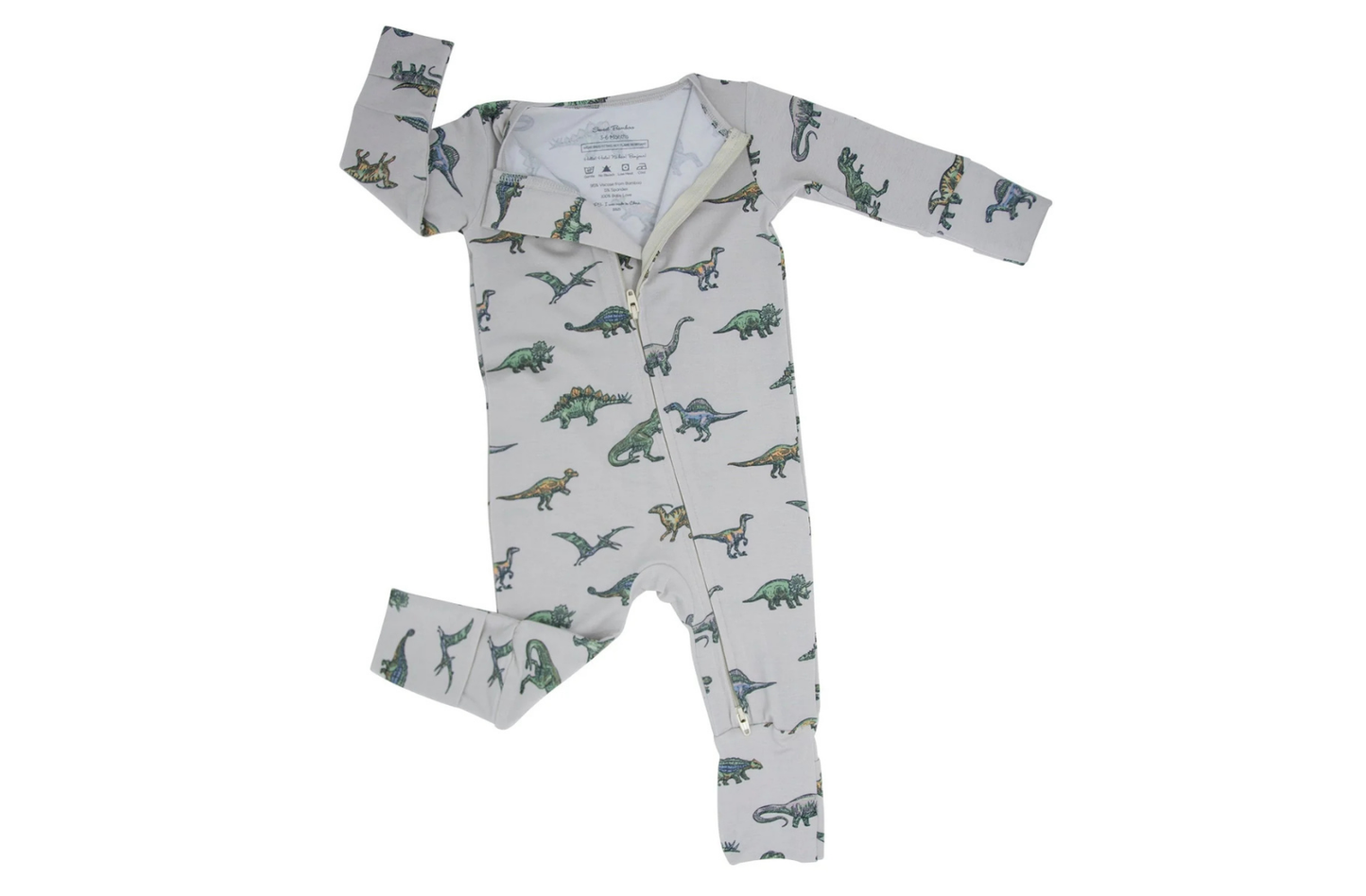 Bamboo Zipper Romper