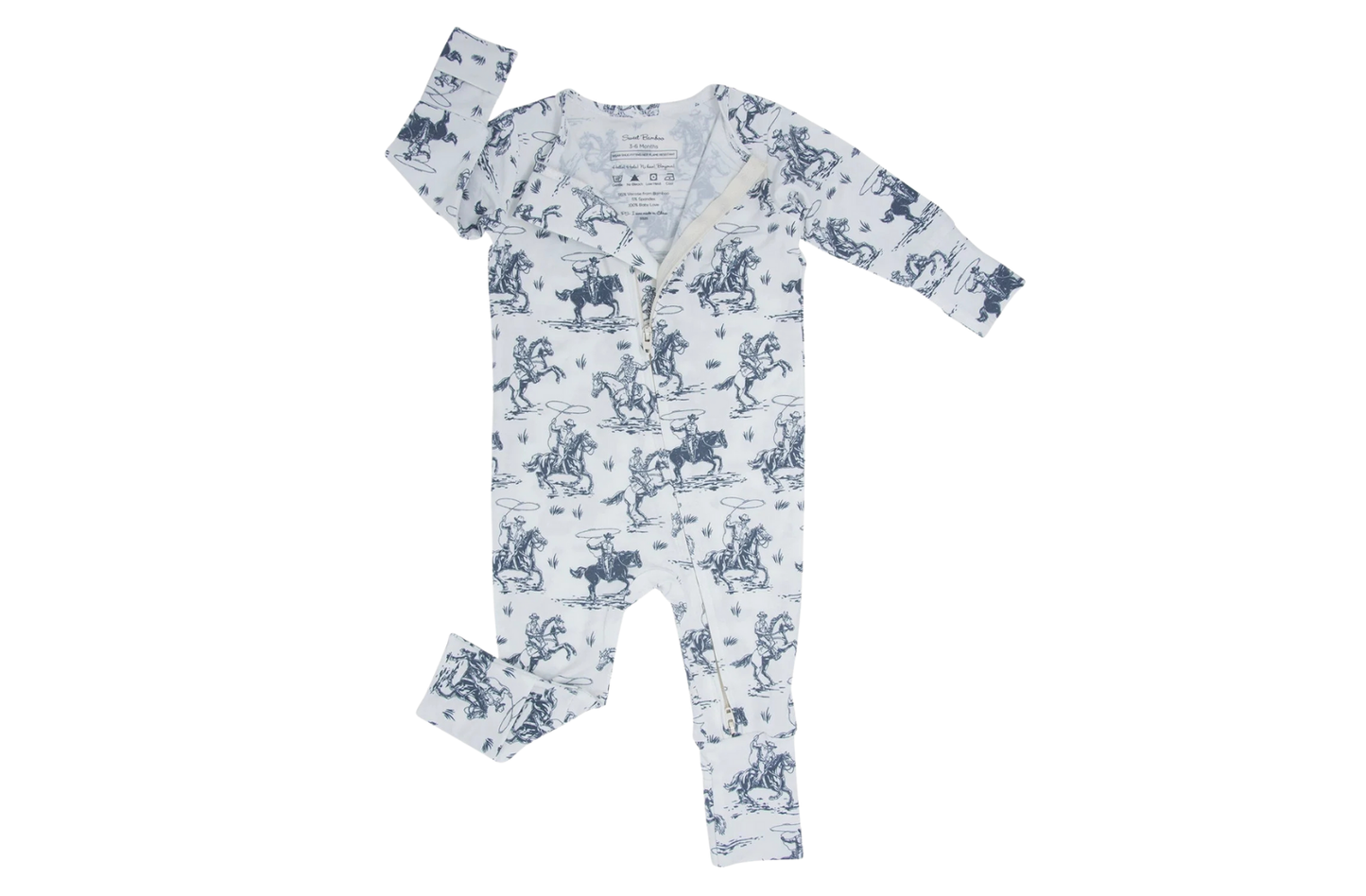 Bamboo Zipper Romper