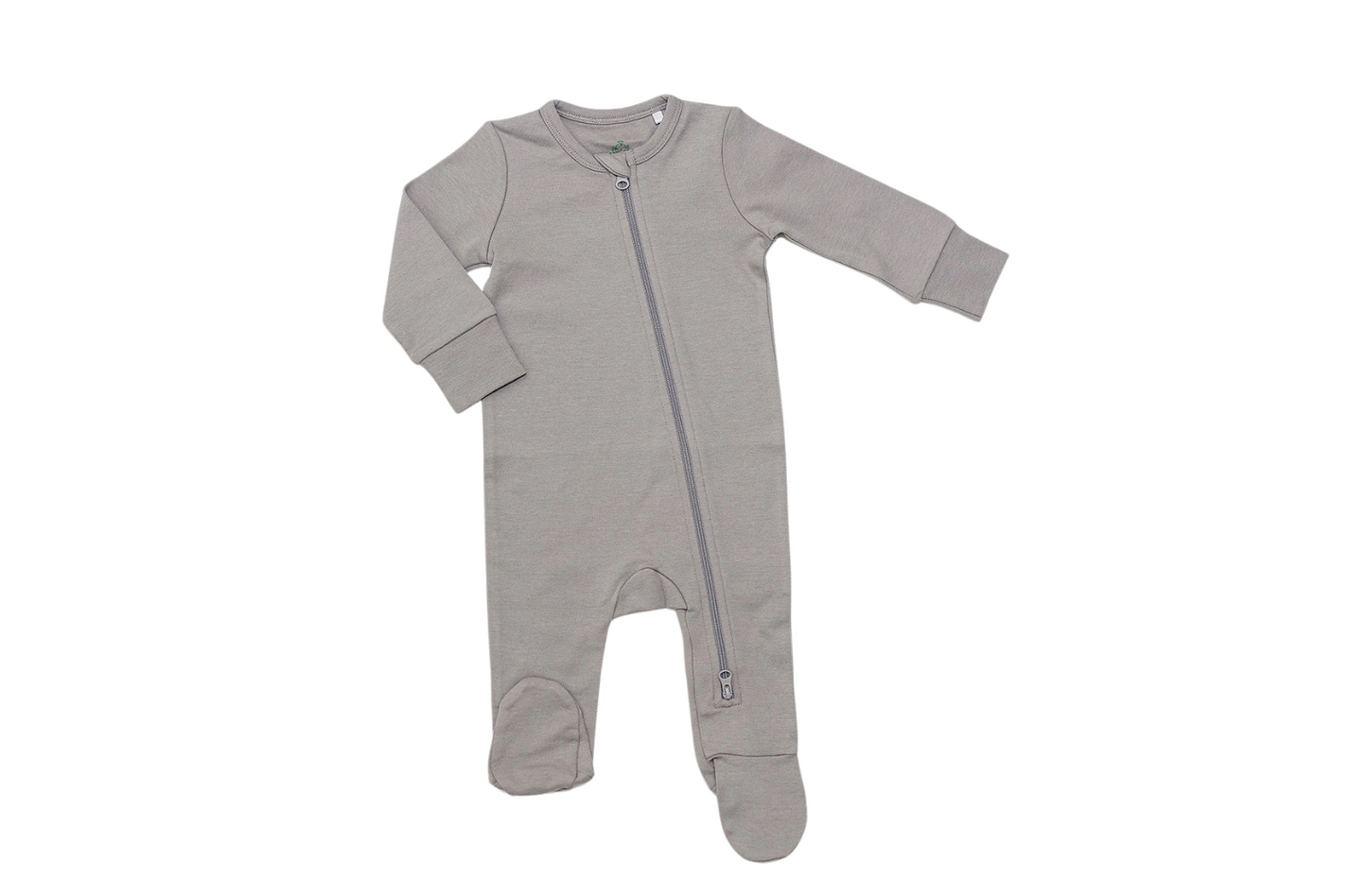 Cotton Baby Footie Sleeper with 2-Way Zipper – Soft & Stretchy Pajamas