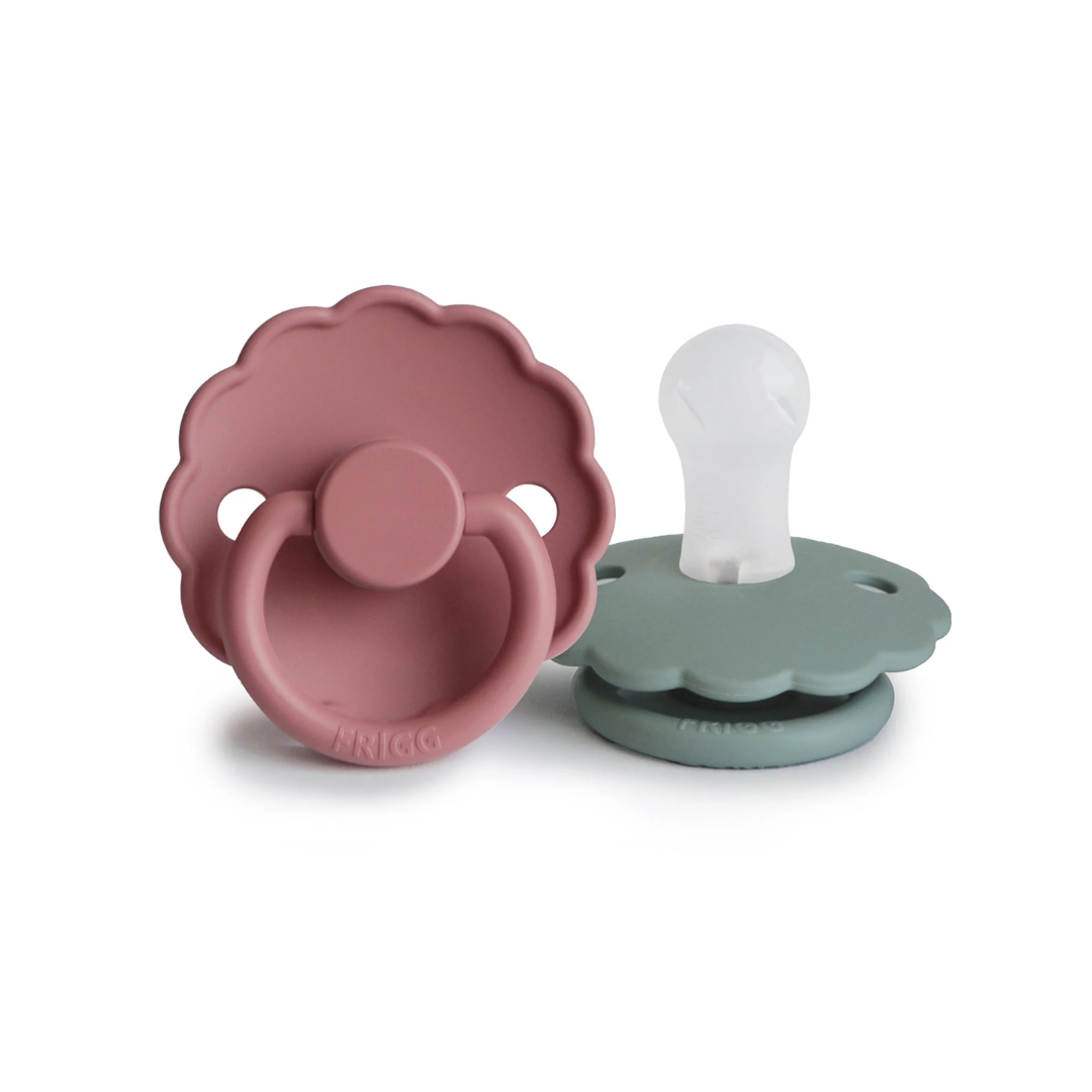 FRIGG Daisy Silicone Pacifier 2-Pack