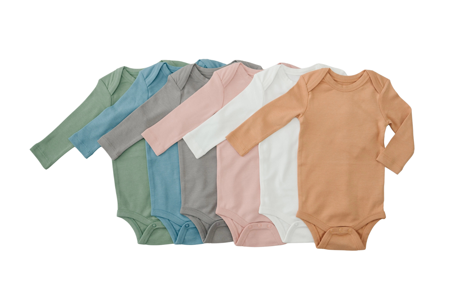 Cotton Long Sleeve Baby Bodysuit – Soft, Cozy, and Eco-Friendly