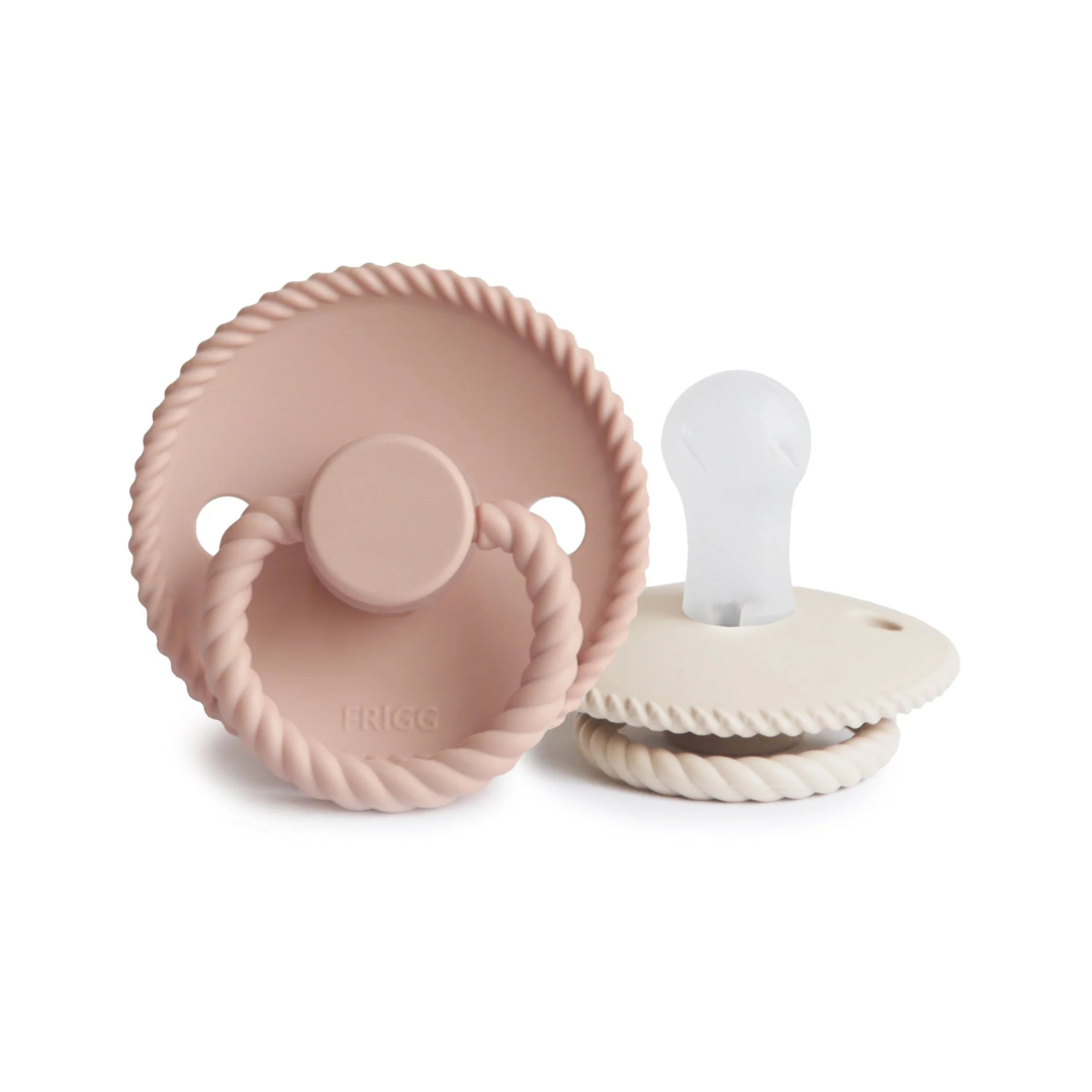 FRIGG Rope Silicone Pacifier 2-Pack