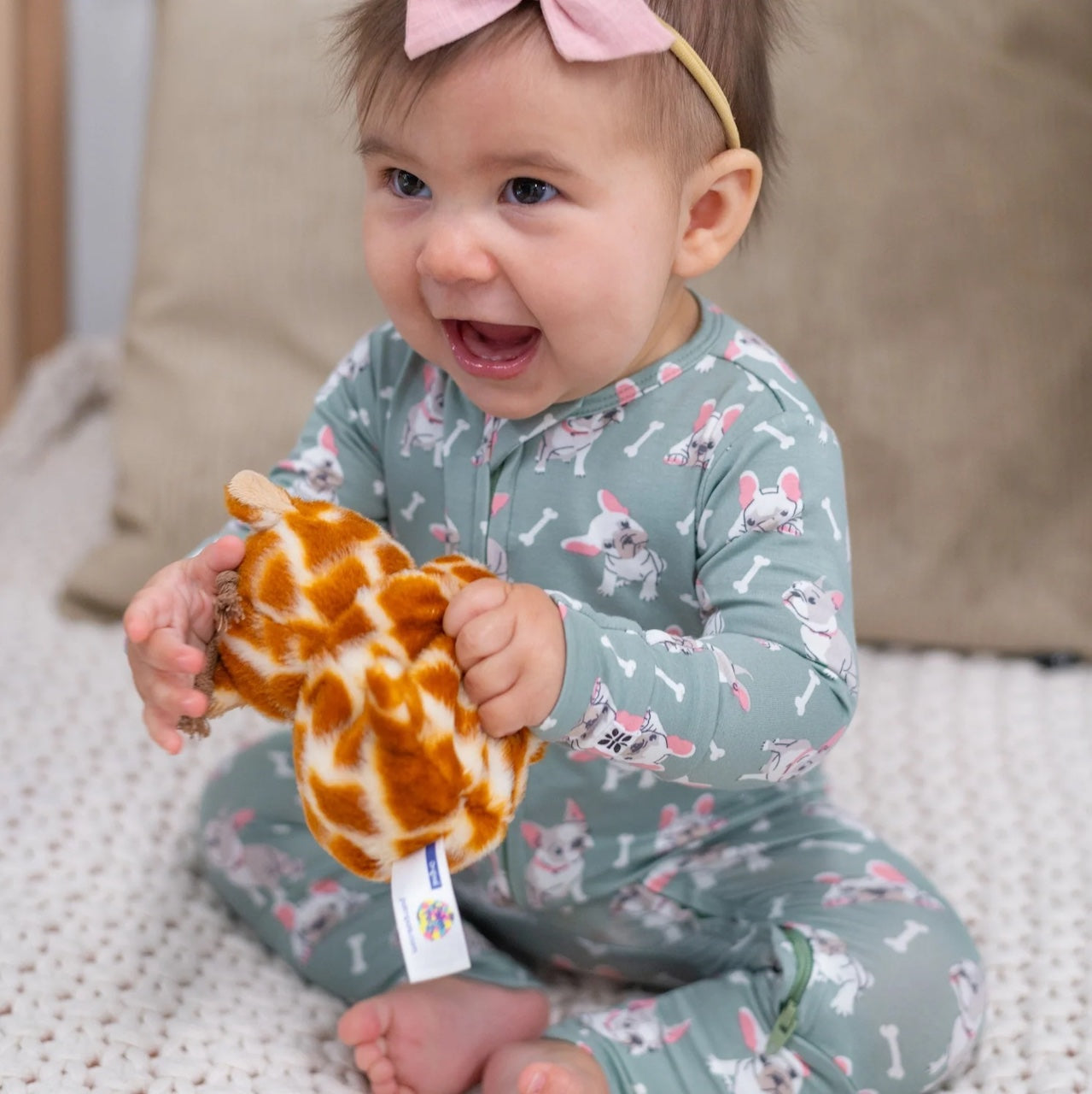 Bamboo Zipper Romper
