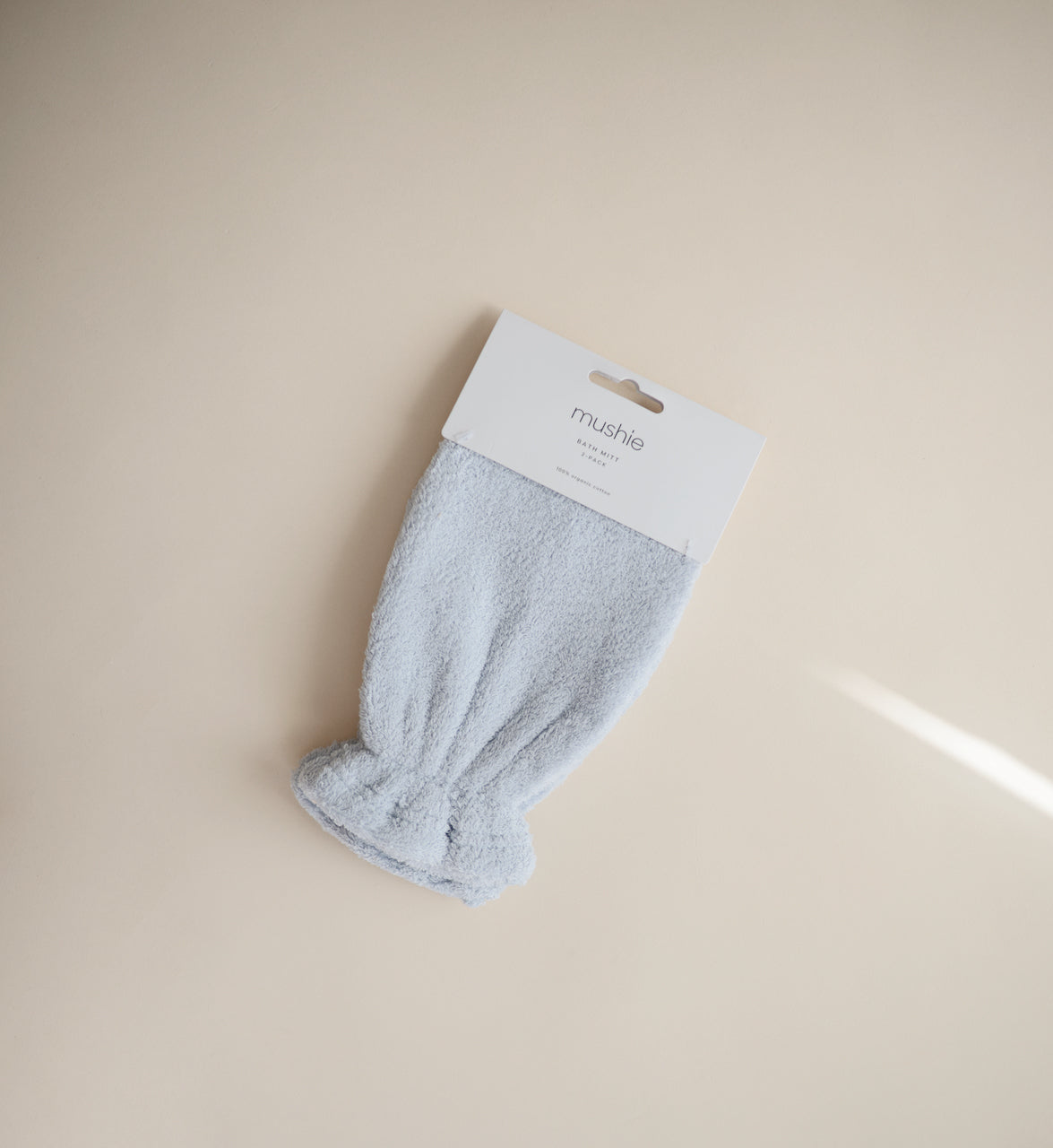 Organic Cotton Bath Mitt 2-Pack