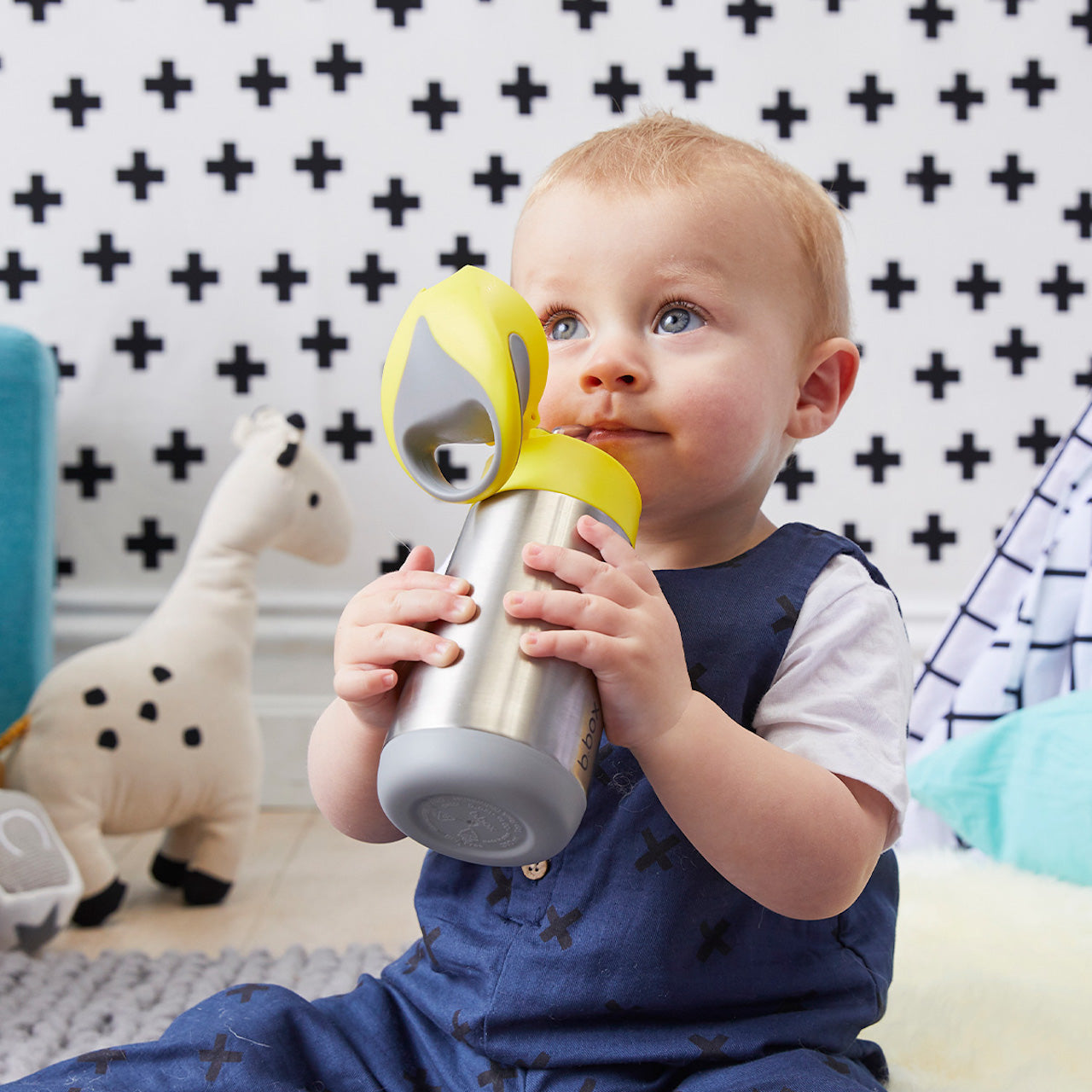 Dapper Chill 12oz Insulated Straw Bottle