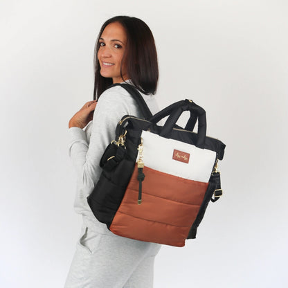 Itzy Ritzy Dream Convertible™ Coffee & Cream Diaper Bag