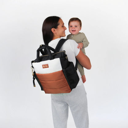 Itzy Ritzy Dream Convertible™ Coffee & Cream Diaper Bag