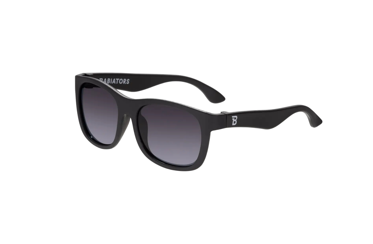 Jet Black Baby Polarized Gradient Lens Sunglasses for Baby & Kids