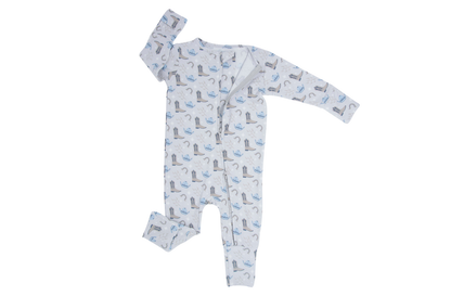 Bamboo Zipper Romper