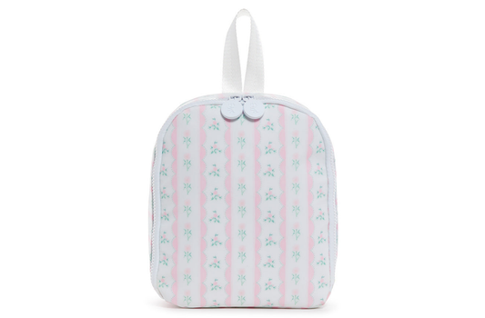 TRVL Bring It Lunch Bag - Ribbon Floral Pink