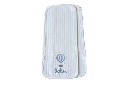 Cely Quilted Burp Cloths - Qty. of 2