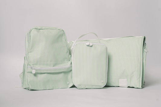 Daycare Bundle - TRVL Backpacker, Lunch Bag + Nap Mat