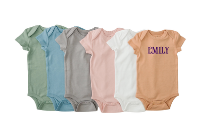 Cotton Short Sleeve Baby Bodysuits – Soft, Safe, and Eco-Friendly