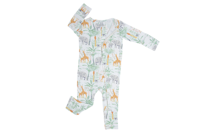Bamboo Zipper Romper