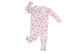 Bamboo Zipper Romper
