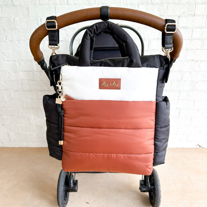 Itzy Ritzy Dream Convertible™ Coffee & Cream Diaper Bag