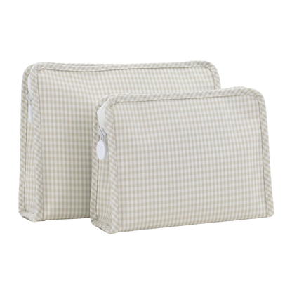 TRVL Large & Medium Roadie Zip Pouch Duo
