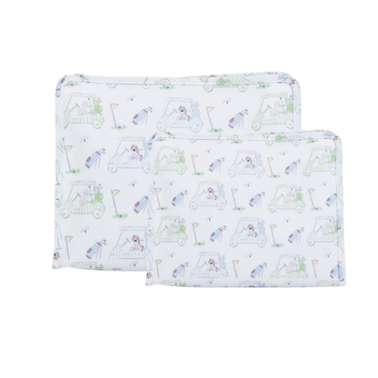 TRVL Large & Medium Roadie Zip Pouch Duo