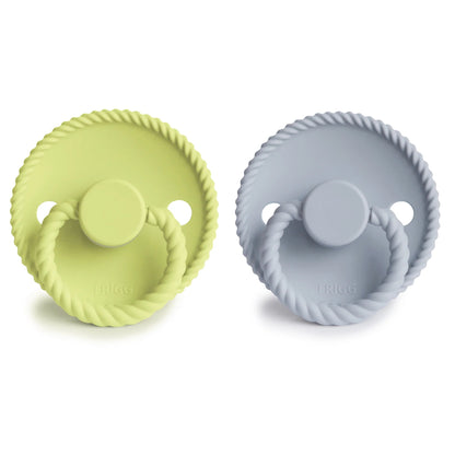 FRIGG Rope Silicone Pacifier 2-Pack