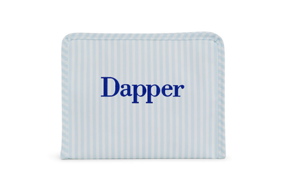 TRVL Roadie Medium Zip Pouch - Pimlico Stripe Blue