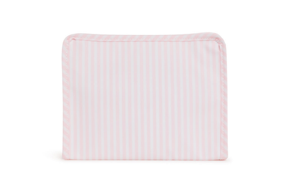 TRVL Roadie Medium Zip Pouch - Pimlico Stripe Pink