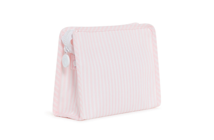 TRVL Roadie Medium Zip Pouch - Pimlico Stripe Pink