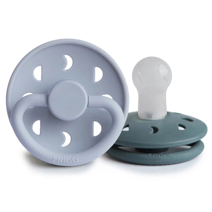 FRIGG Moon Silicone Pacifier 2-Pack