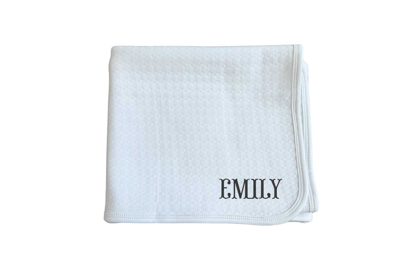 Olivia Quilted Receiving Blanket