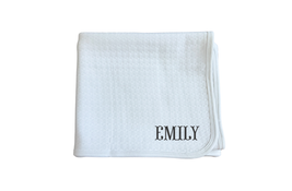 Olivia Quilted Receiving Blanket